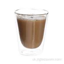 Двошарова боросилікатна чашка для кави